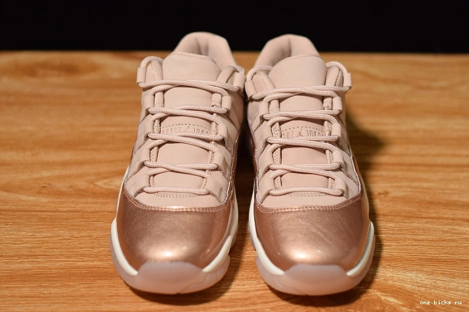 Cheap GS Air Jordan AH7860-105 Gold Rose Low 11 0812